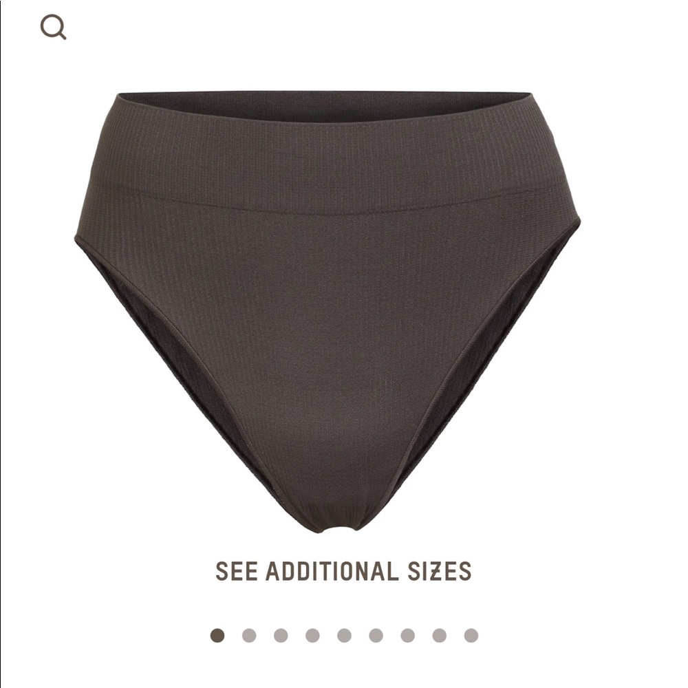 SKIMS STRETCH RIB BRIEF 2X NWT